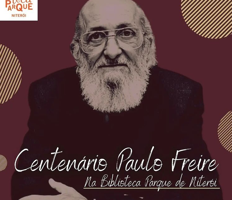 Biblioteca Parque de Niterói presta homenagem a Paulo Freire