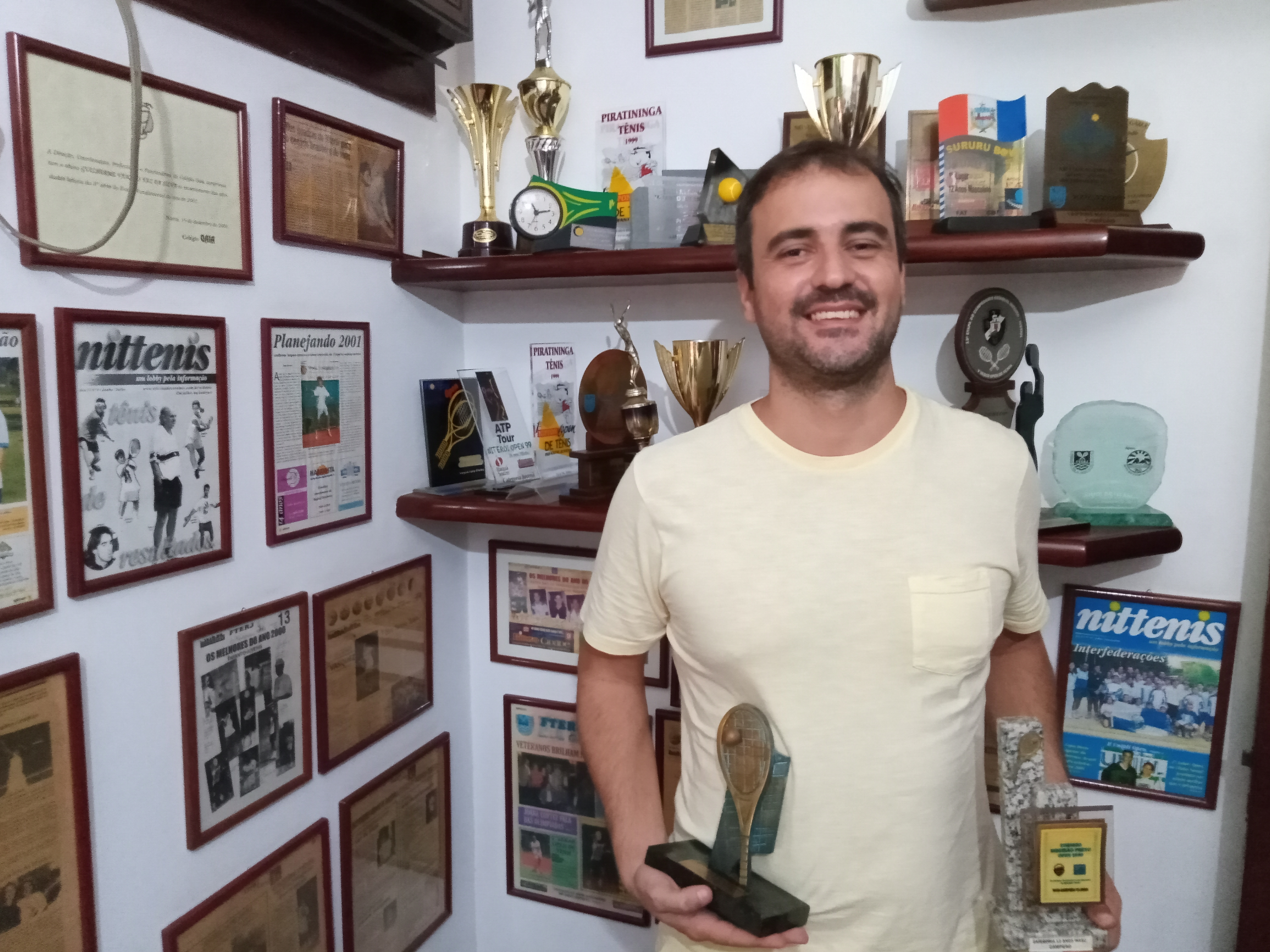 Paçoca, a história de um atleta campeão de tênis