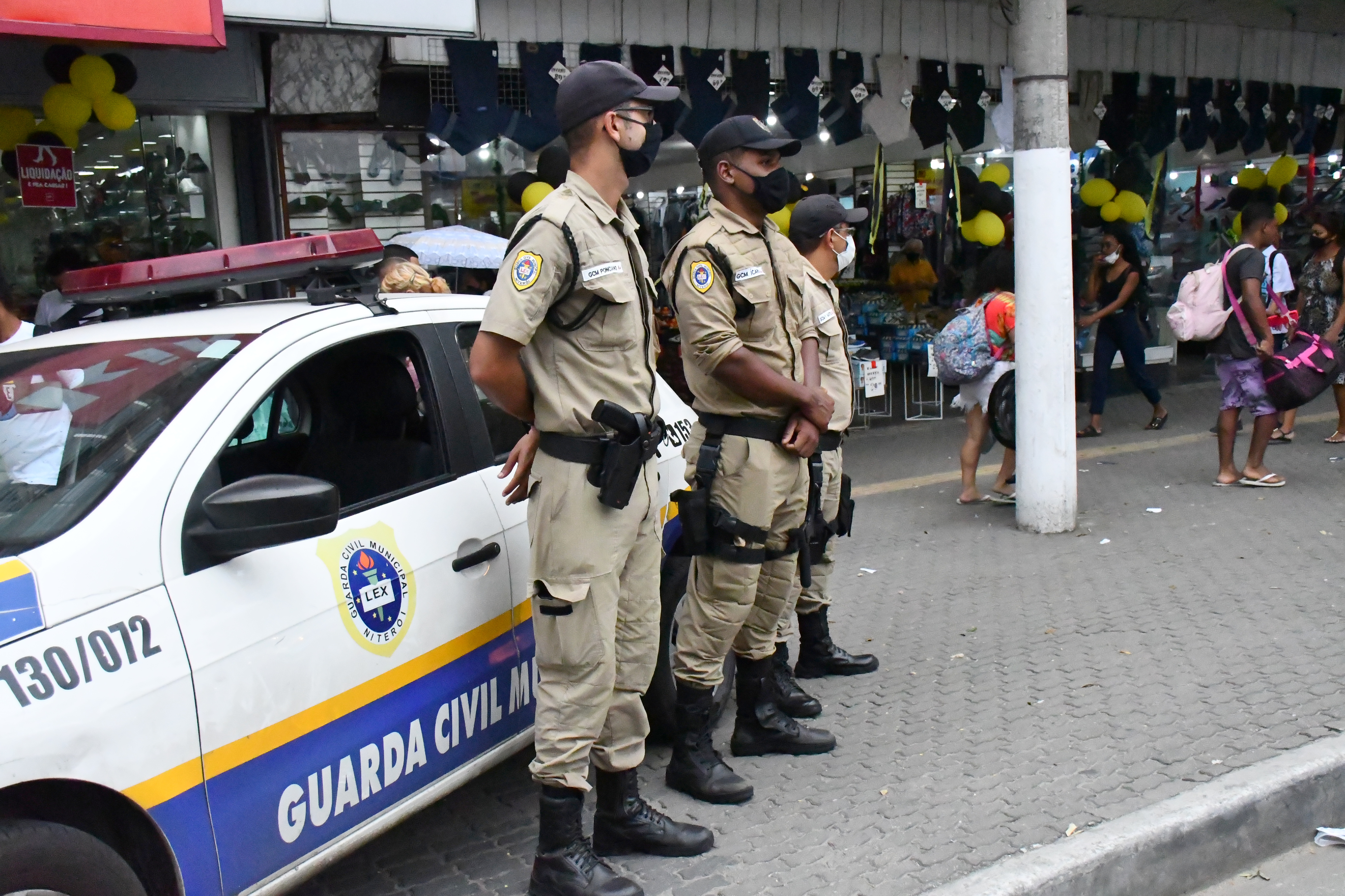 Operação Papai Noel em Niterói tem atuação conjunta de três forças de segurança