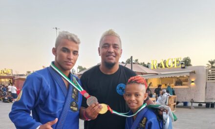 Jovens atletas de Jiu Jitsu de Niteroi são campeões mundiais em Abu Dhubai