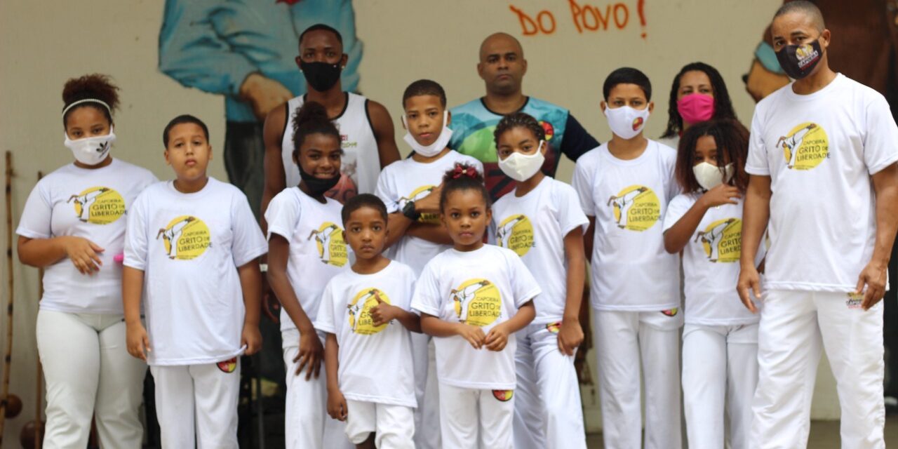 Ponto de Cultura “Capoeira Grito de Liberdade” encerra as atividades neste ano no Horto do Fonseca