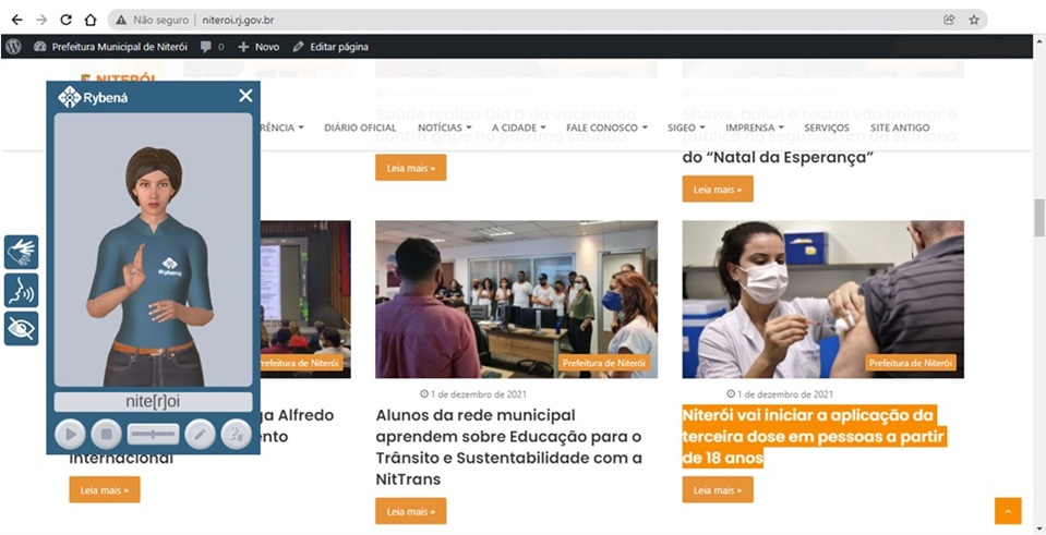 Site da Prefeitura ganha recursos de acessibilidade