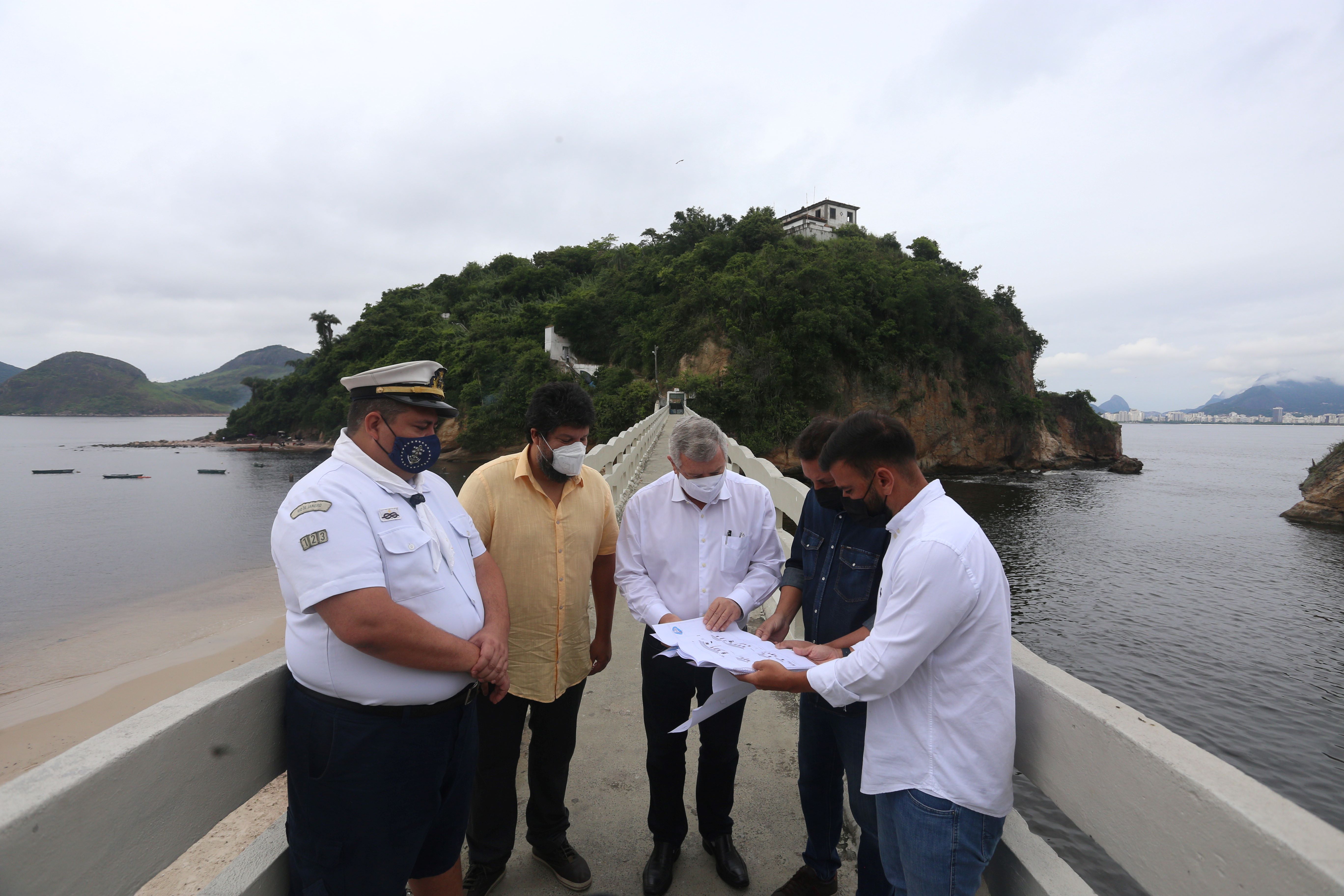 Niterói inicia obras de restauração da Ilha da Boa Viagem