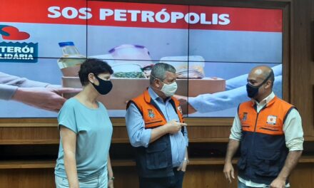 Axel Greal comanda campanha  de donativos para vítimas da tragédia em Petrópolis