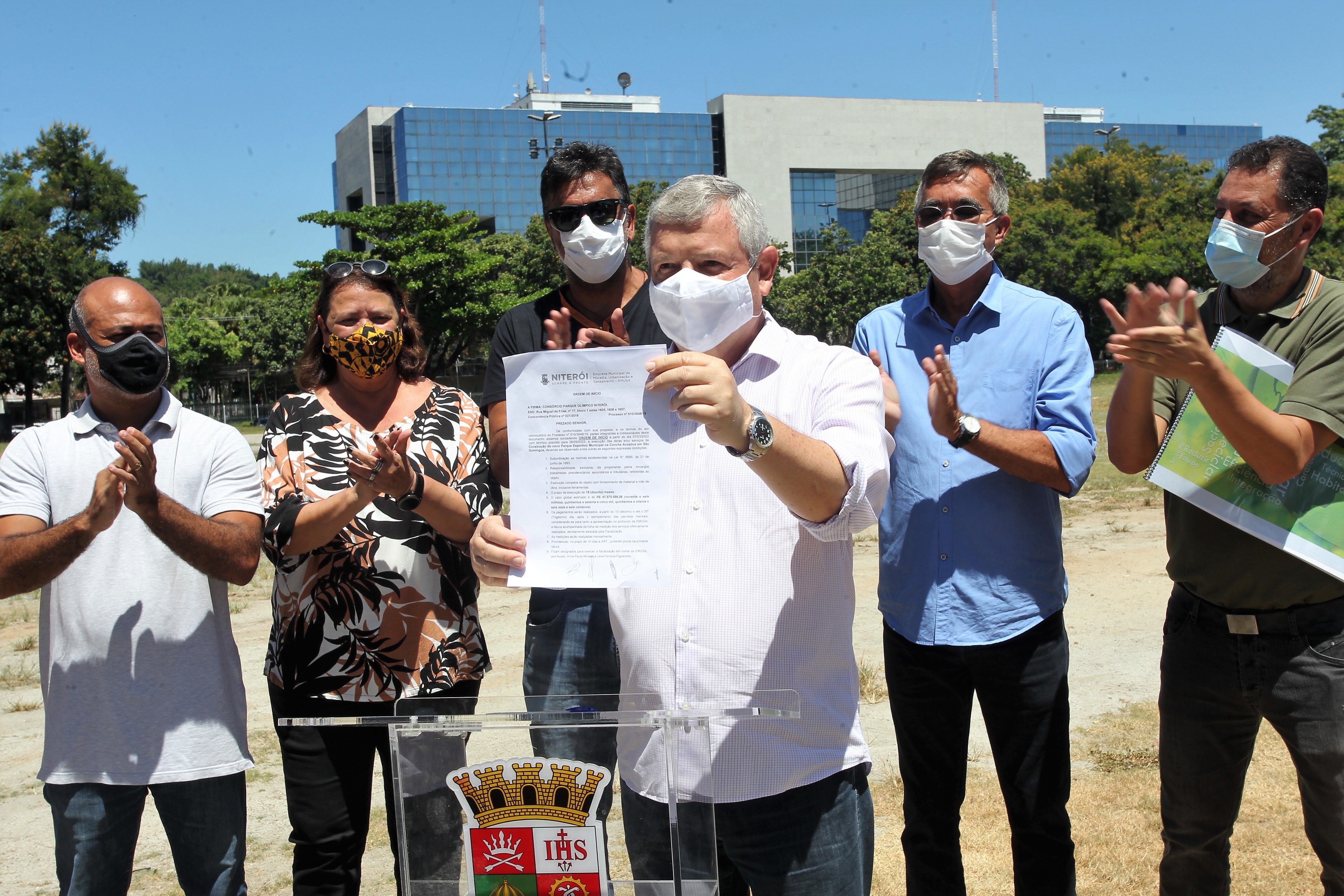 Prefeitura de Niterói assina ordem de início das obras da Concha Acústica