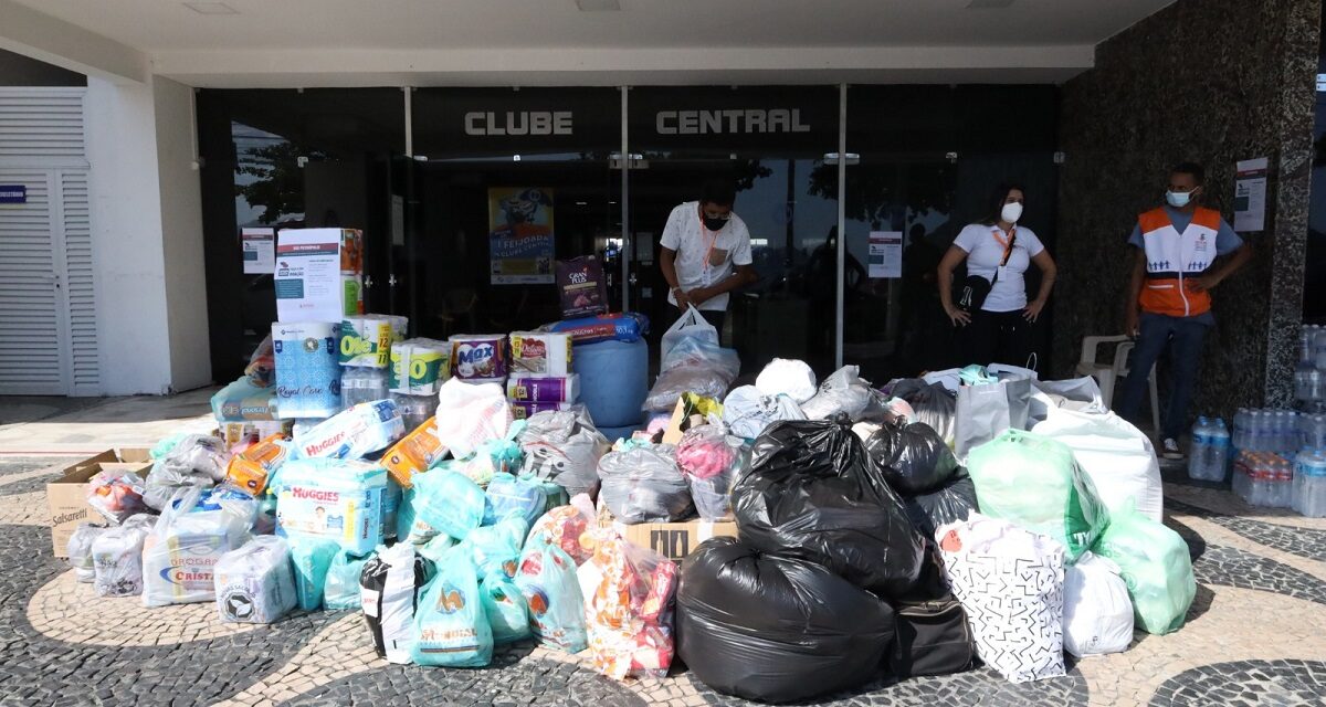 Niterói arrecada doações para cidades atingidas pelas chuvas