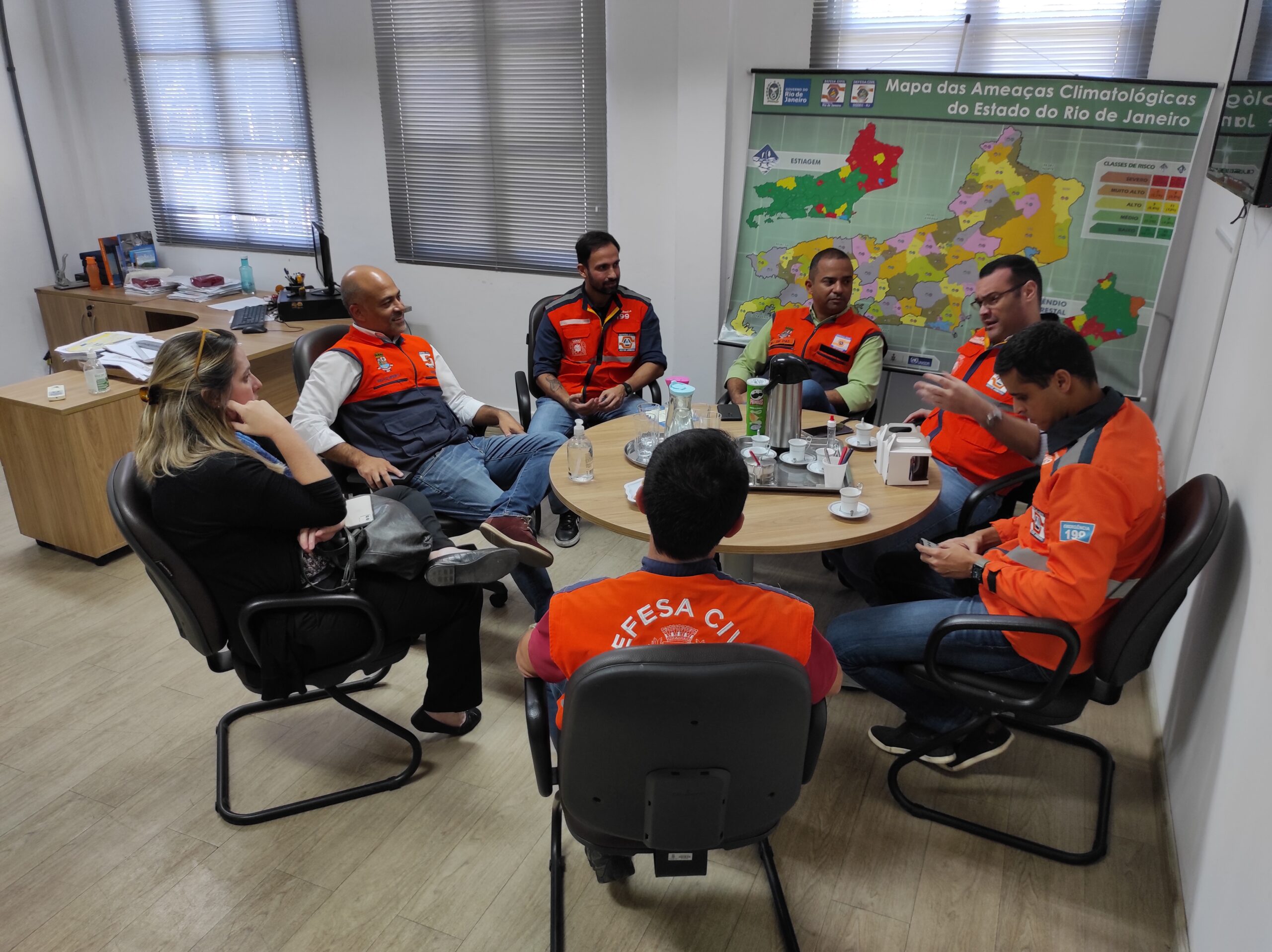 Defesa Civil do Rio visita Niterói para conhecer projetos e estratégias de resiliência