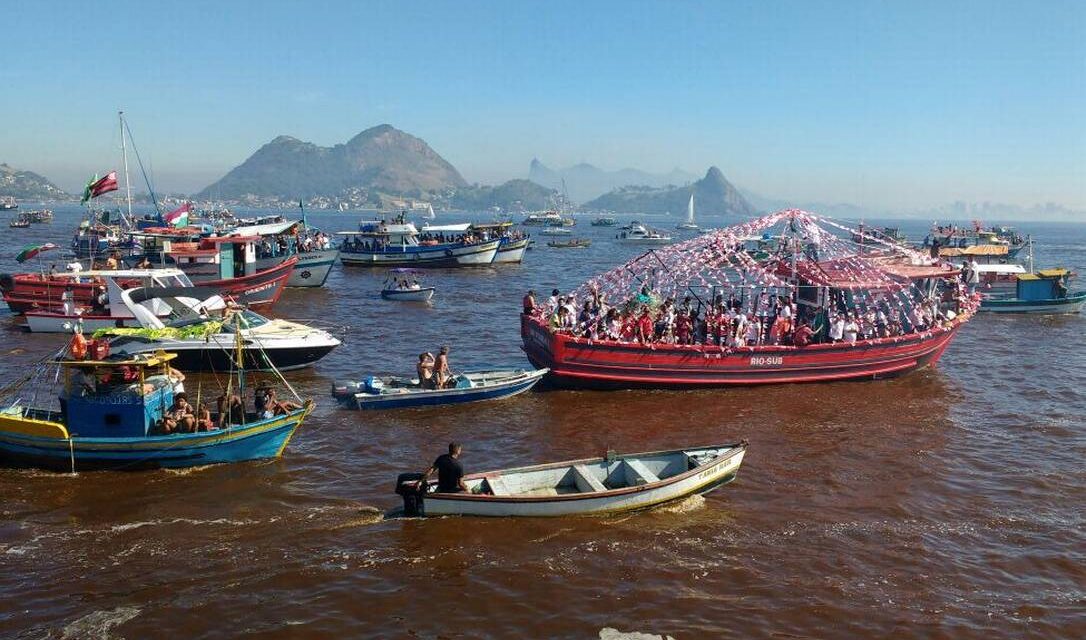 A tradicional Procissão Marítima volta a acontecer no dia 29 em Jurujuba