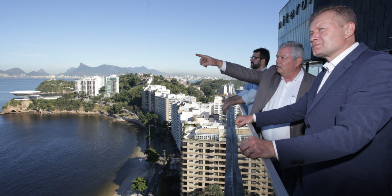Prefeito de Niterói se reúne com embaixador da Dinamarca