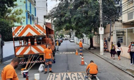 NitTrans realiza manutenção na sinalização viária no entorno de 20 escolas