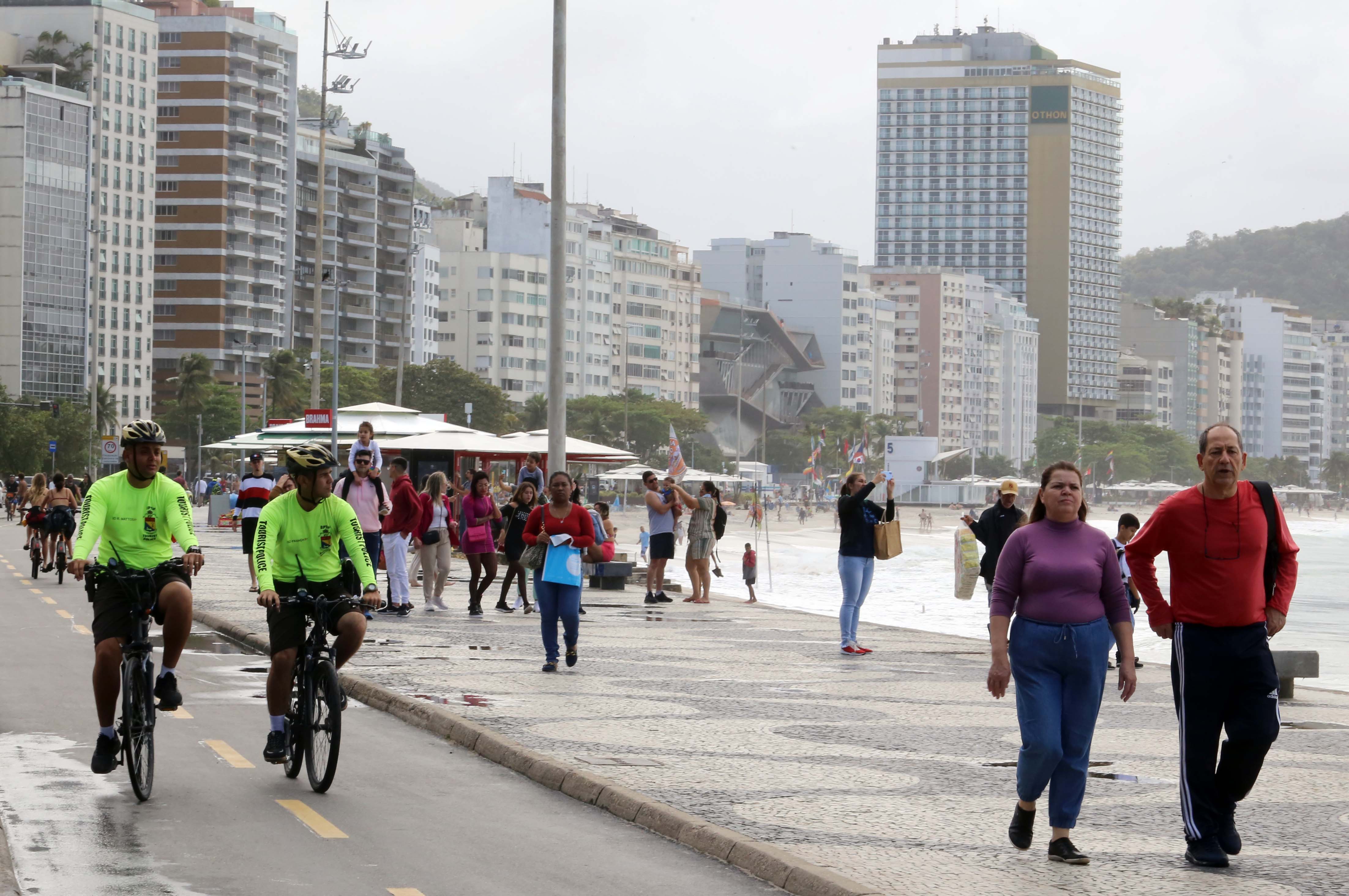 Copacabana recebe as primeiras ações do Plano Operacional Integrado de Segurança Turística