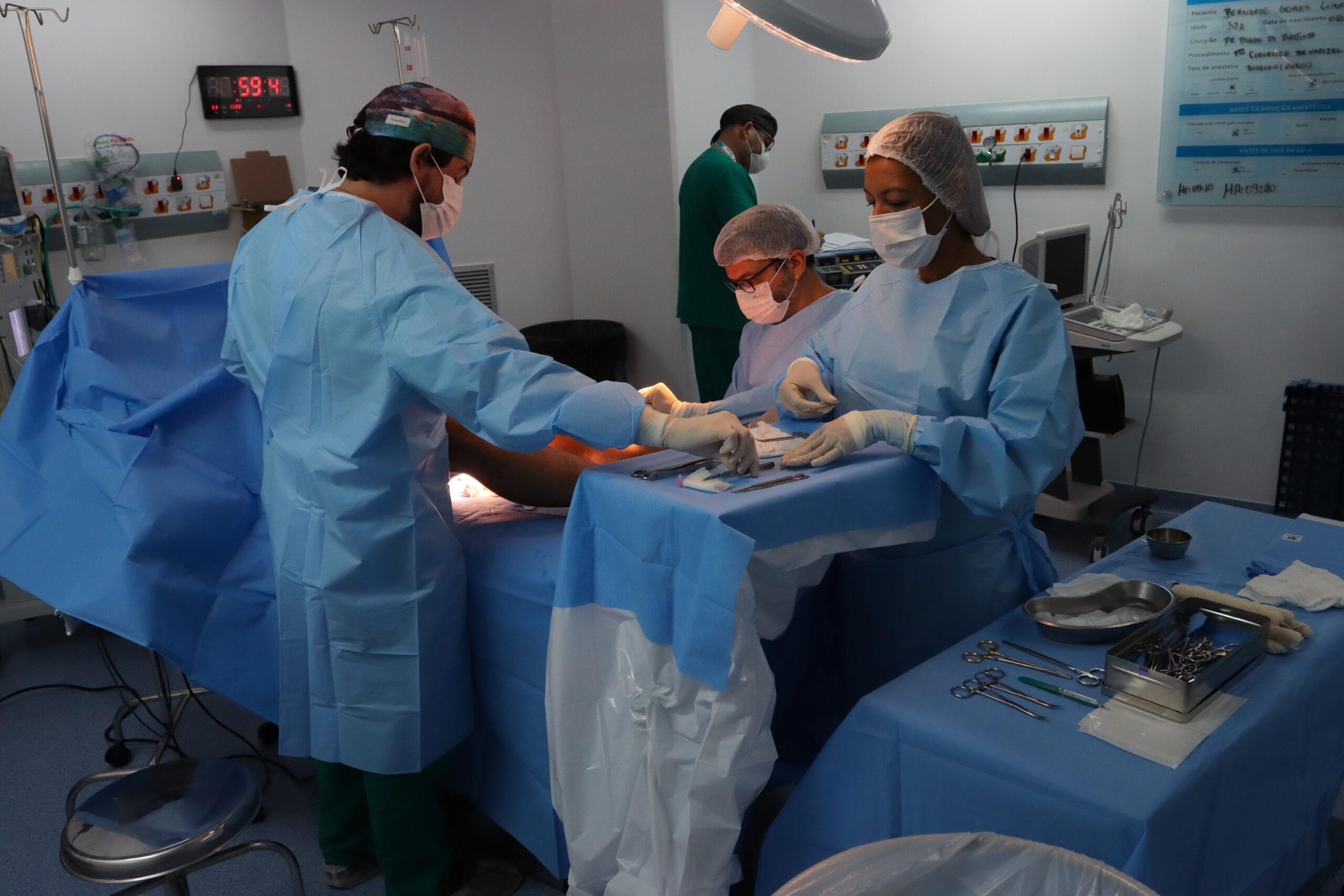 Centro Cirúrgico do Hospital Oceânico completa cinco meses com quase mil pacientes operados