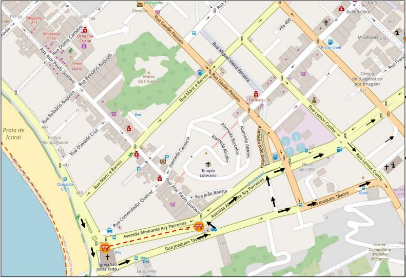 Avenida Ary Parreiras terá interdição parcial do tráfego de veículos a partir de segunda-feira (12)
