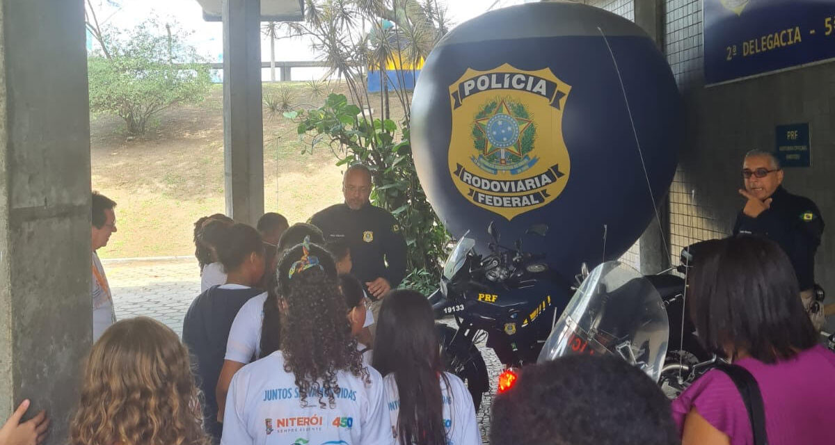 Alunos da Rede Municipal de Educação visitam a Ponte Rio-Niterói