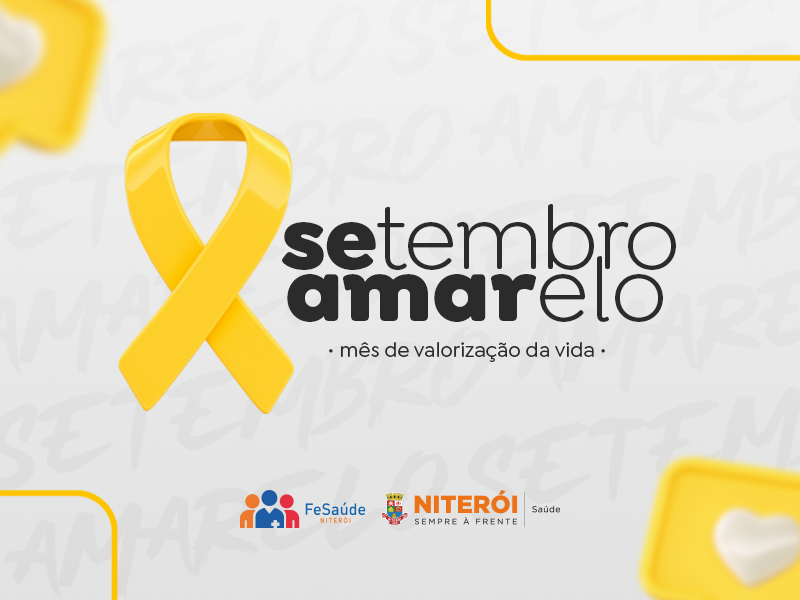 Calendário de ações no Setembro Amarelo