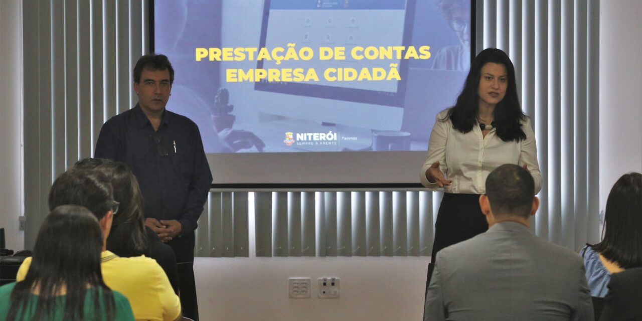 Niterói dá orientações para prestação de contas do Programa Empresa Cidadã