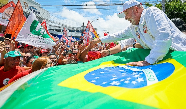 Lula hoje em São Gonçalo