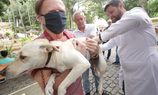 Campanha de vacinação antirrábica será realizada em Pendotiba neste sábado