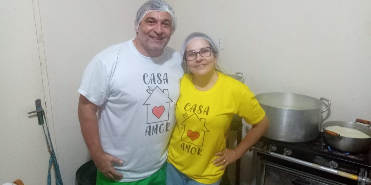 Guga Gallo com sua “Casa do Amor” atende dezenas de moradores de rua