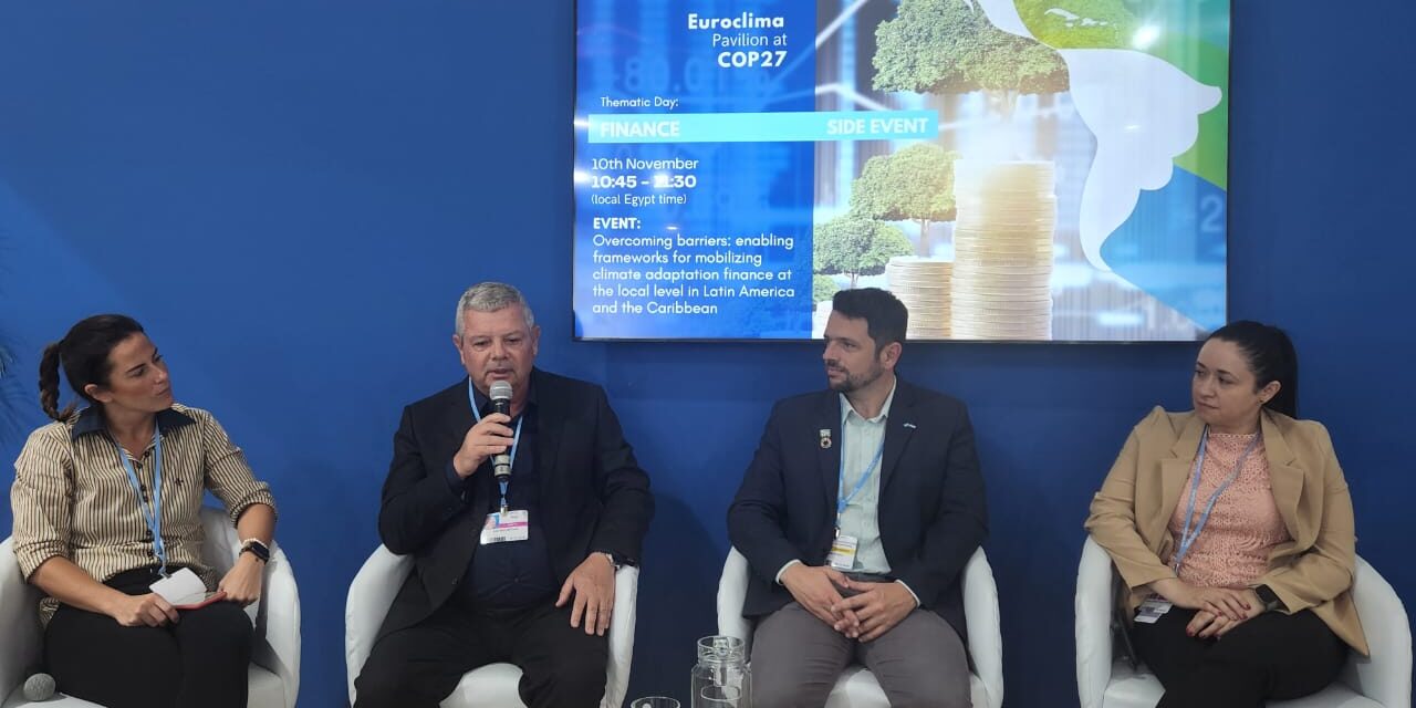 Prefeito de Niterói destaca a importância das cidades no combate às mudanças climáticas em stand da União Europeia na COP27