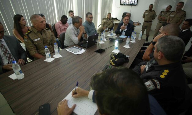 Prefeitura faz primeira reunião de gabinete de segurança do ano