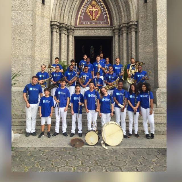 Banda Sinfônica do Colégio São Vicente de Paulo apresenta concerto no Centro Cultural Paschoal Carlos Magno