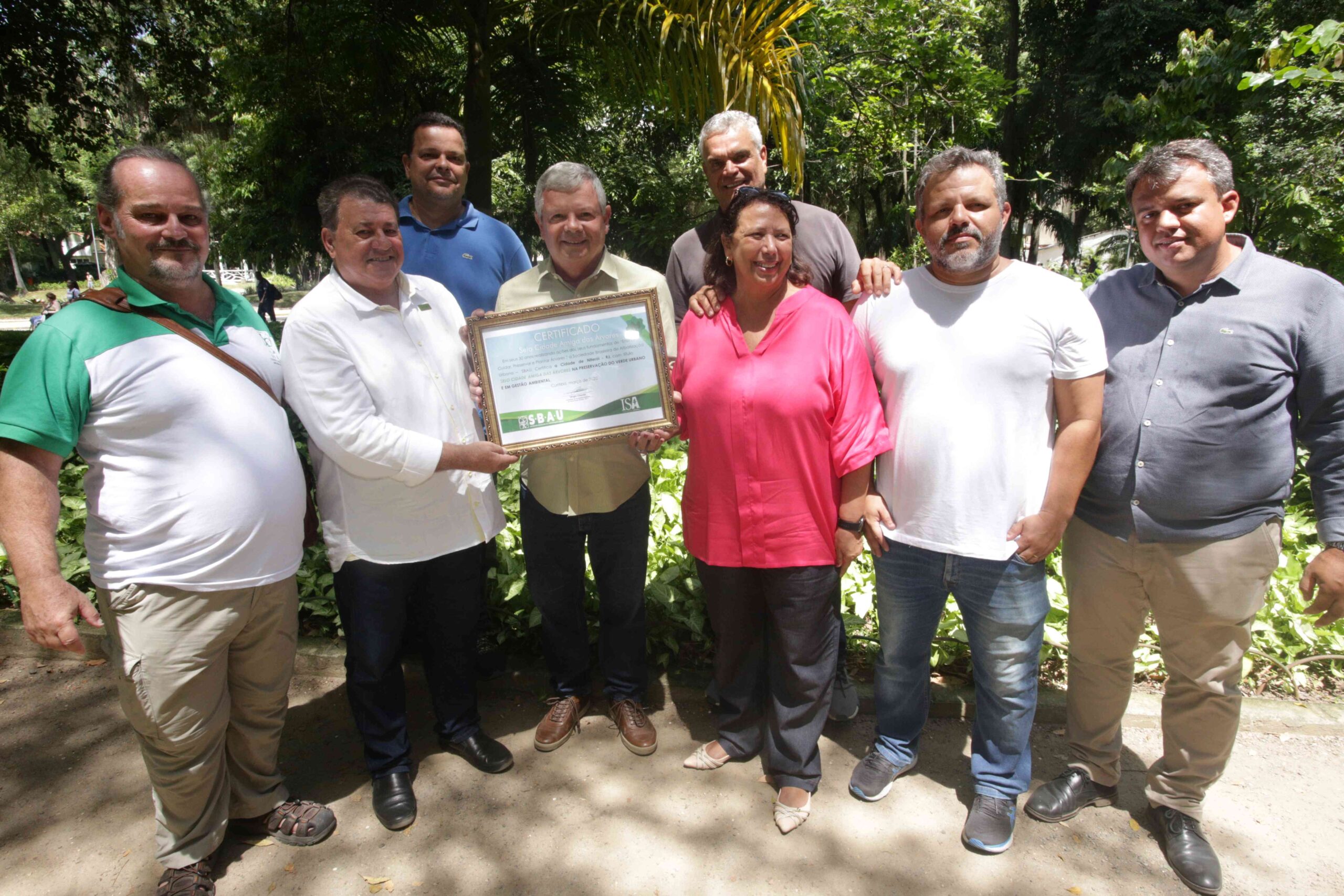 Niterói é o segundo município do país a receber selo “Cidade Amiga das Árvores”