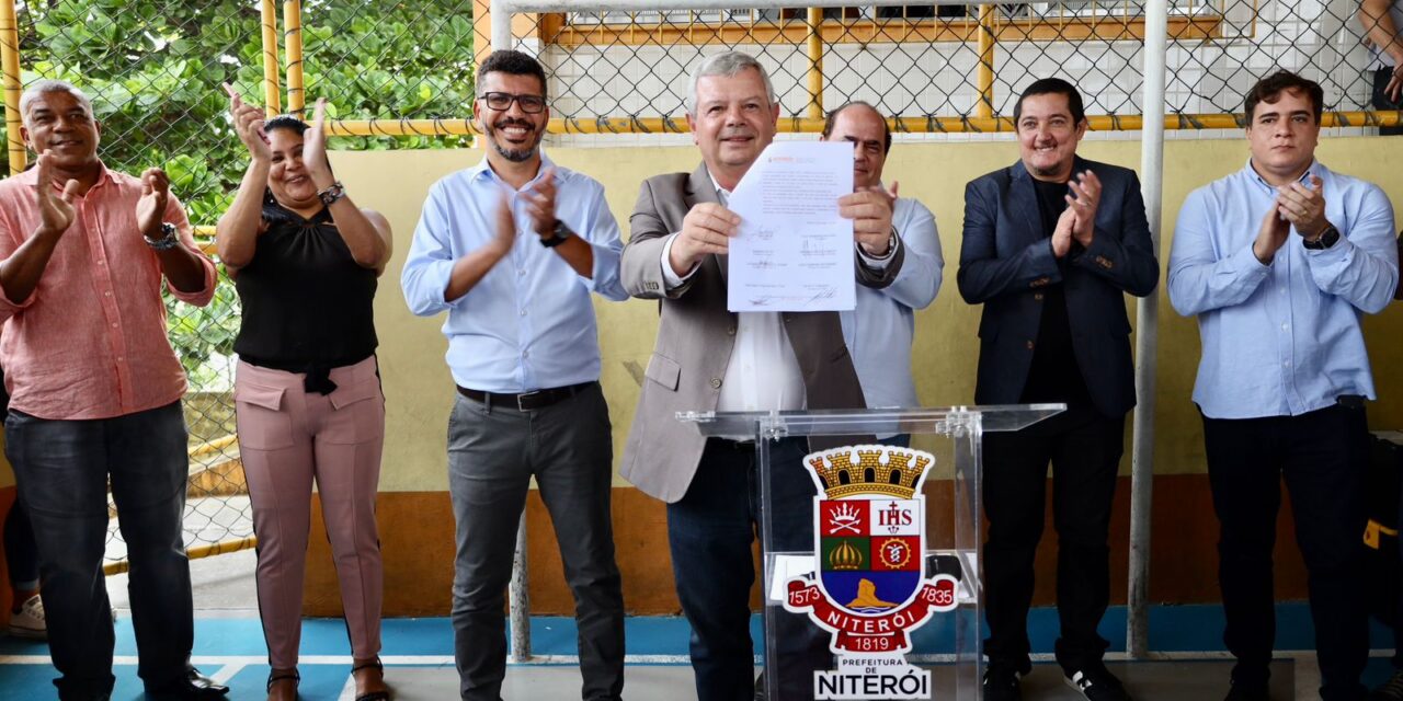 Niterói inicia construção de Unidade de Educação Infantil na Ponta d’Areia