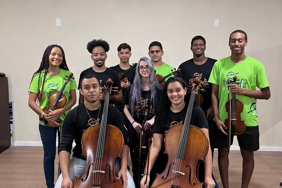 Alunos das Orquestras Aprendiz Musical vão participar  do Festival Internacional de Música de Londrina
