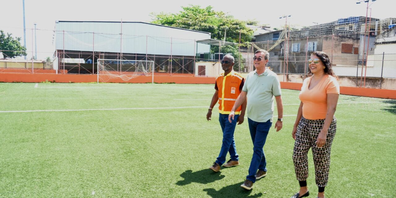 COMPLEXO ESPORTIVO DO BARRETO SE PREPARA PARA REABERTURA 