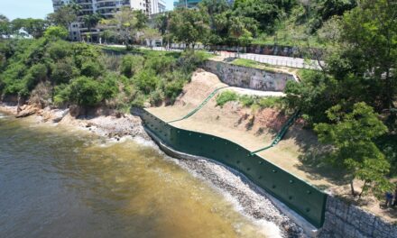  Niterói conclui obra de contenção de encosta na Boa Viagem