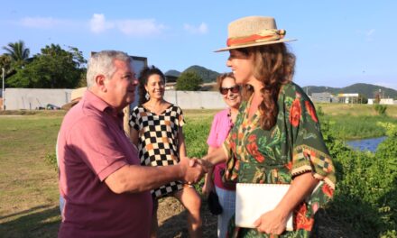 Artista portuguesa visita Parque Orla de Piratininga e o Parque da Cidade