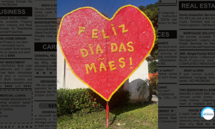 CLIN faz homenagem ao Dia das Mães com estrutura reciclável na sede da empresa