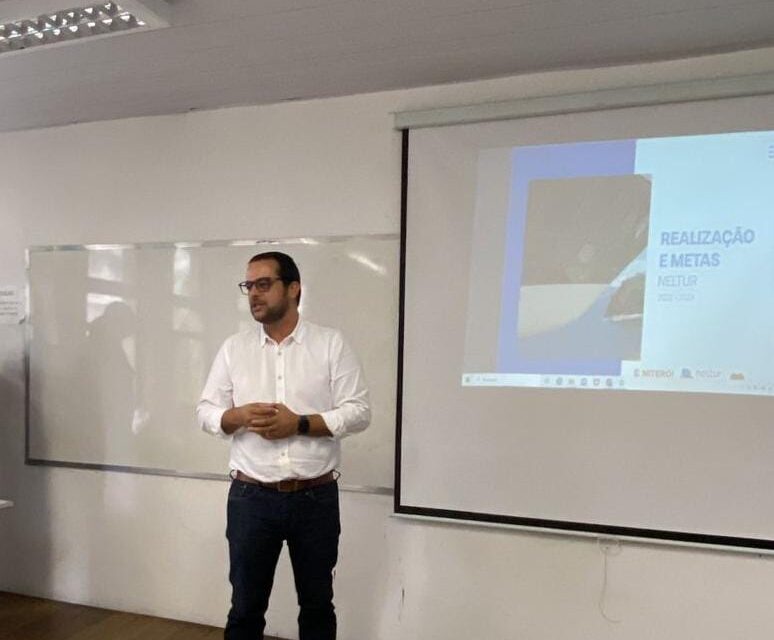 André Bento apresenta Metas e Projetos na Jornada de Economia Criativa e Turismo na UFF
