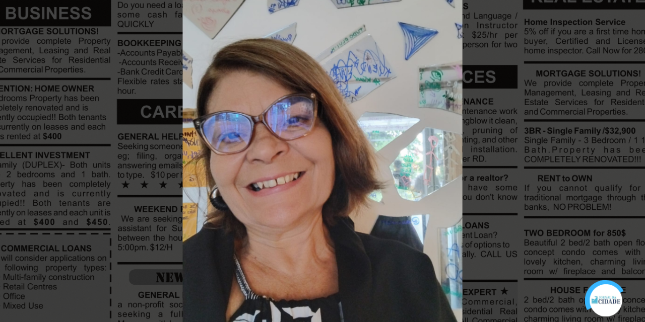 Fátima Lacerda no Fórum da Memória do Jornalismo nesta terça-feira