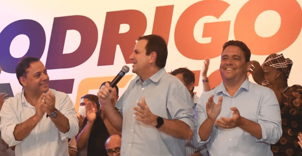 EDUARDO PAES E RODRIGO NEVES  JUNTOS PELA DEMOCRACIA E BOA GESTÃO