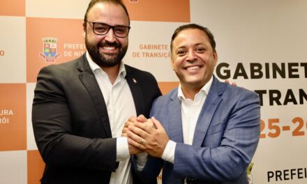 Rodrigo Neves anuncia Binho Guimarães como o futuro líder do Governo na Câmara