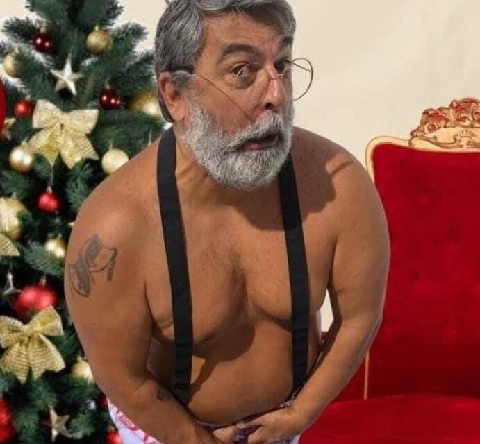 Guga Gallo estreia peça com história inusitadas de Papai Noel