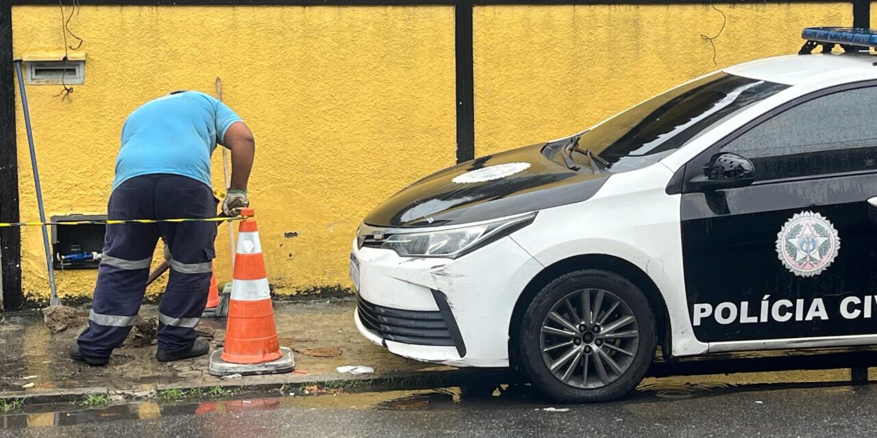 Polícia Civil flagra furto de água em comércio em Niterói