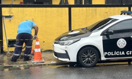 Polícia Civil flagra furto de água em comércio em Niterói