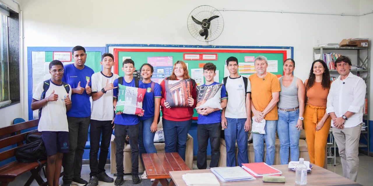 Com livros, cultura e educação parceria aproxima Itália e Brasil em Niterói