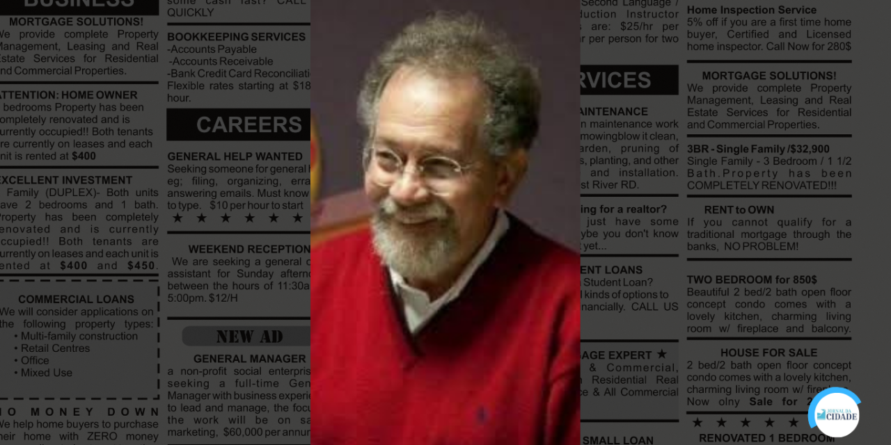 ARTIGO: Niterói perde Paulo Eduardo, um vereador corajoso e combativo