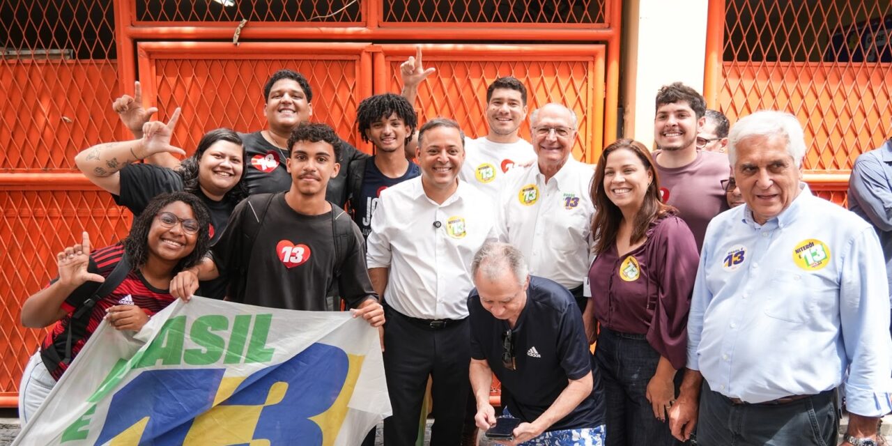 Rodrigo Neves e Comte Bittencourt recebem Geraldo Alckmin em Niterói para encontro com empresários